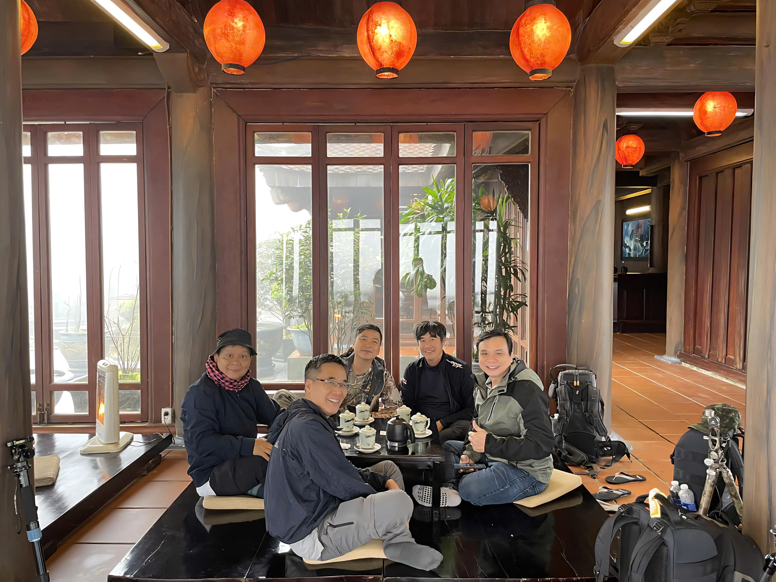 Trà đạo trong sương